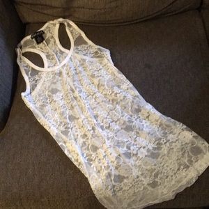 Juniors S wet seal shear top